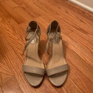 Nude Strappy Heels